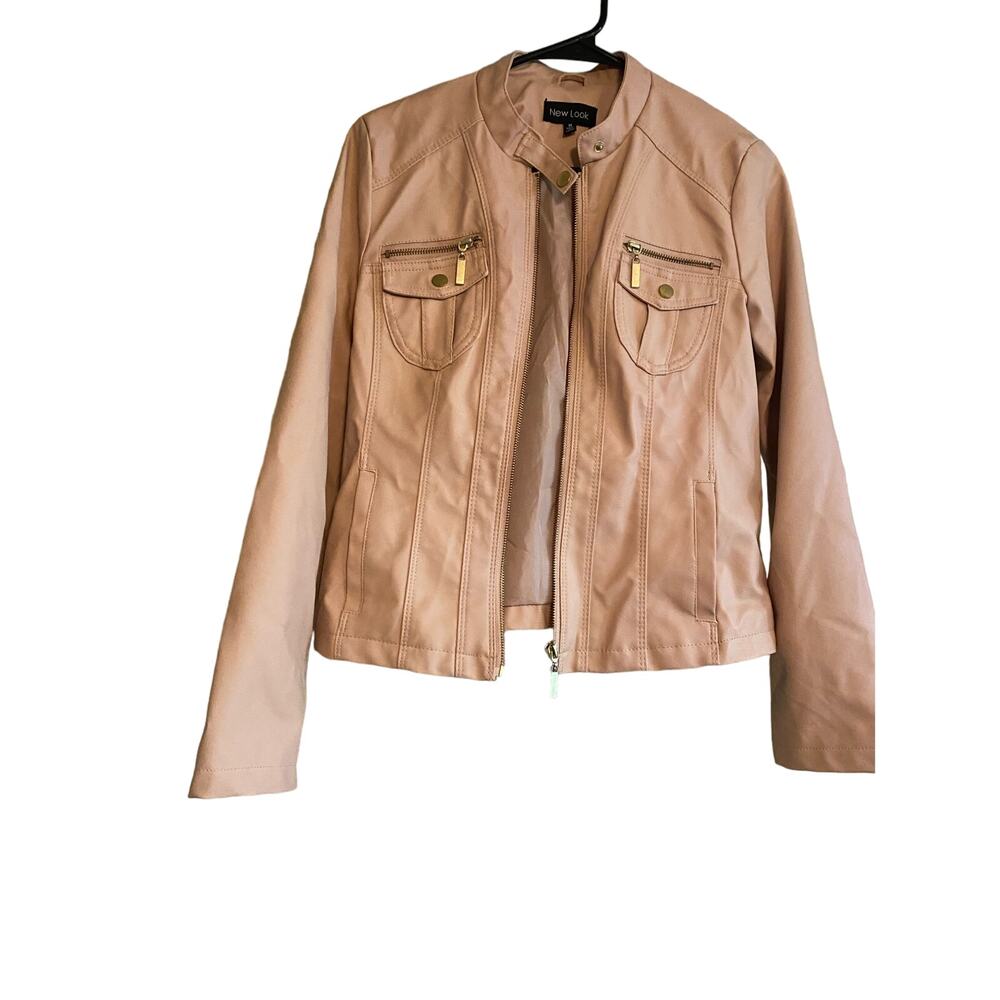 New Look - Women Faux Leather Jacket size Medium